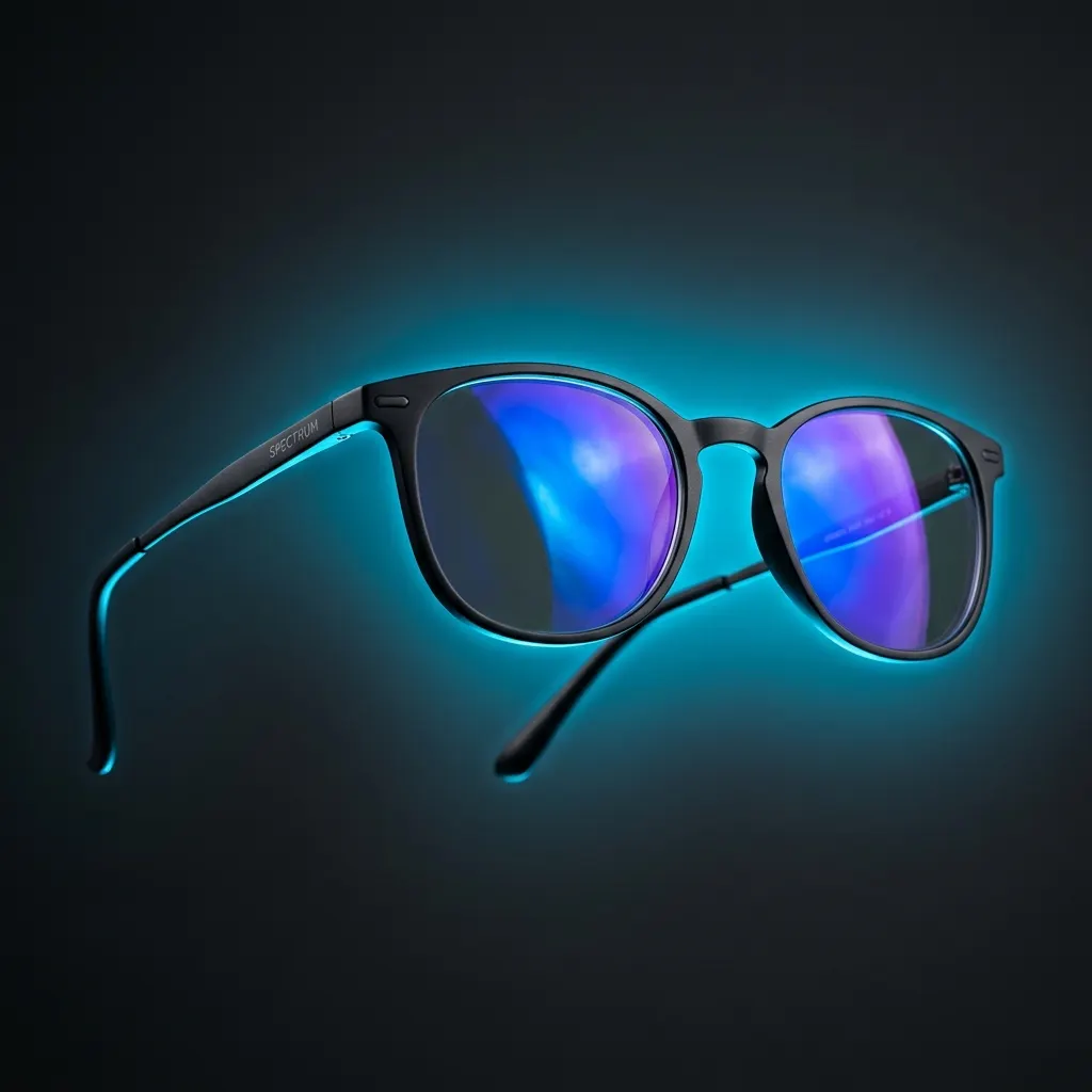 Matte Black Blue-Cut Computer Glasses