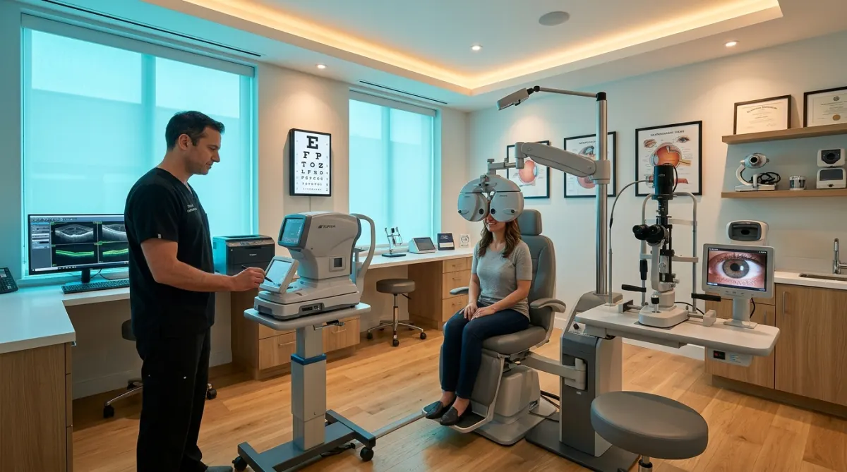 Computerized Eye Testing Studio Sahiwal