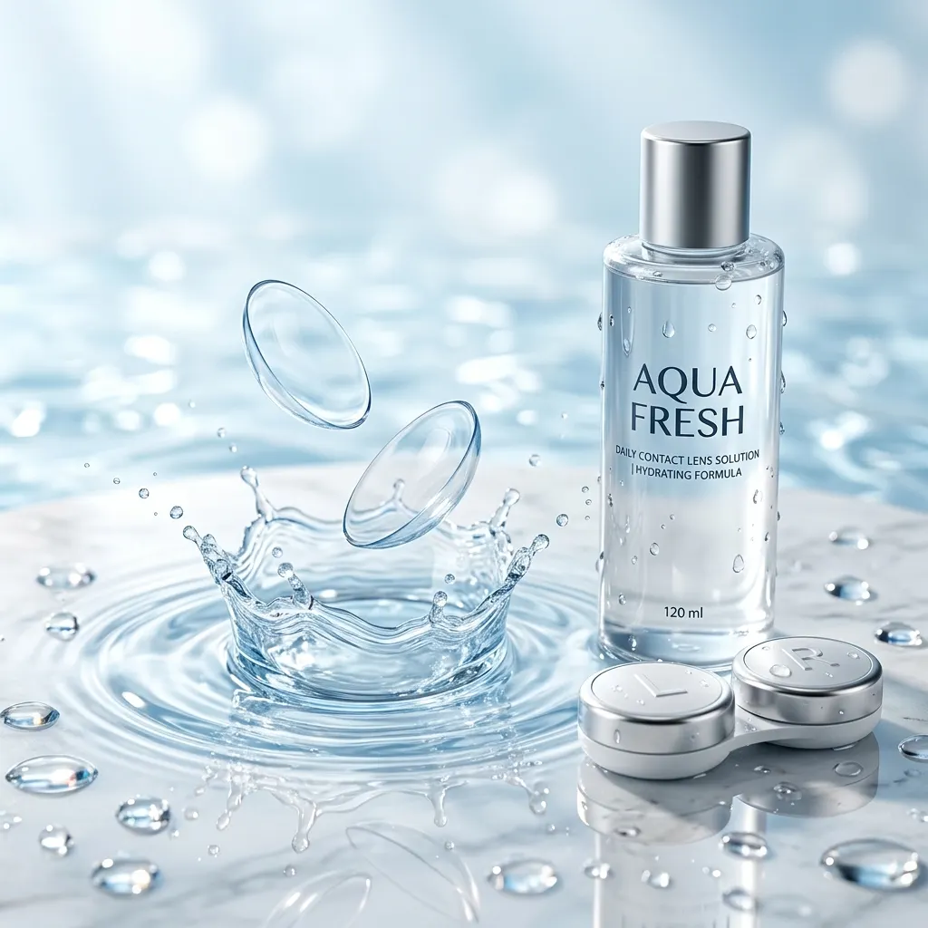 Daily Hydrogel Contact Lenses + Solution Kit